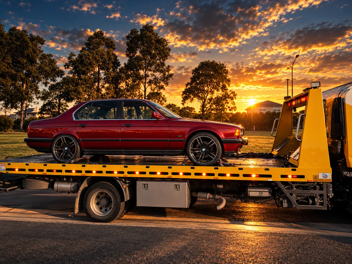 Tilt tray towing service in Brisbane