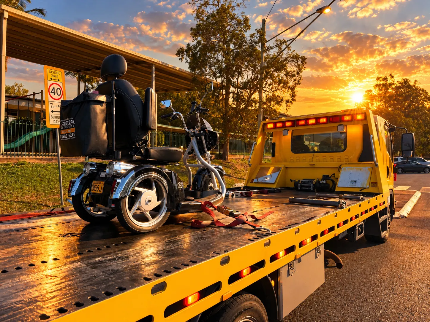 Scooter transport